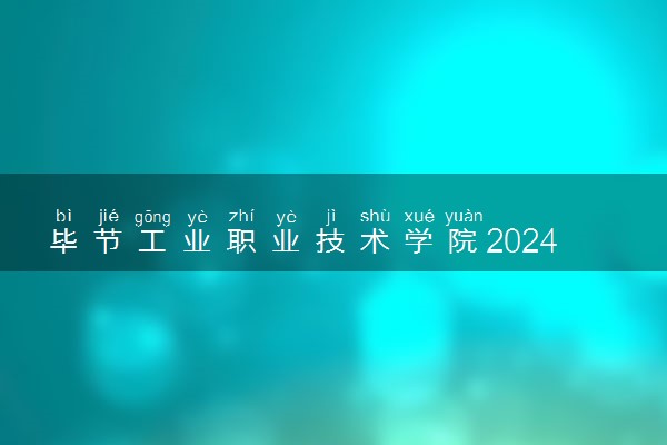 毕节工业职业技术学院2024年录取分数线 各专业录取最低分及位次